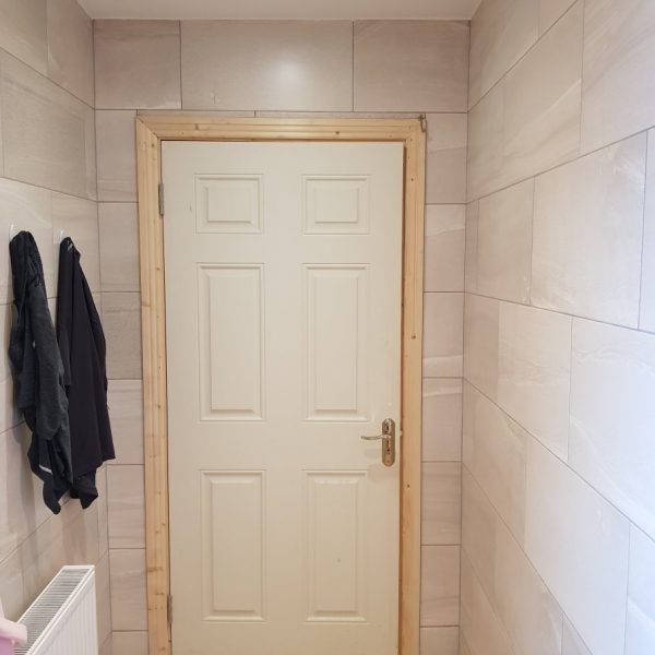 New door installation